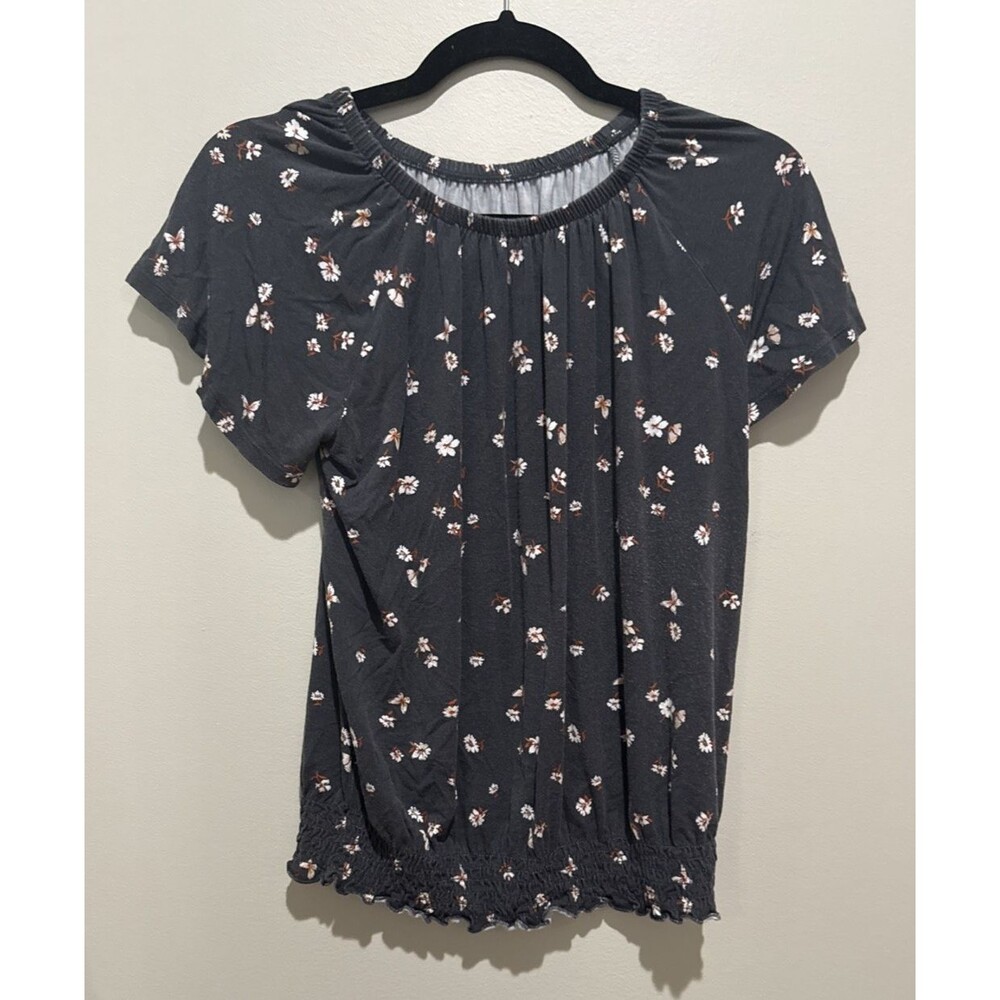 Girls Stitch Fix Bixby Floral Short Sleeve Top XL 16-18